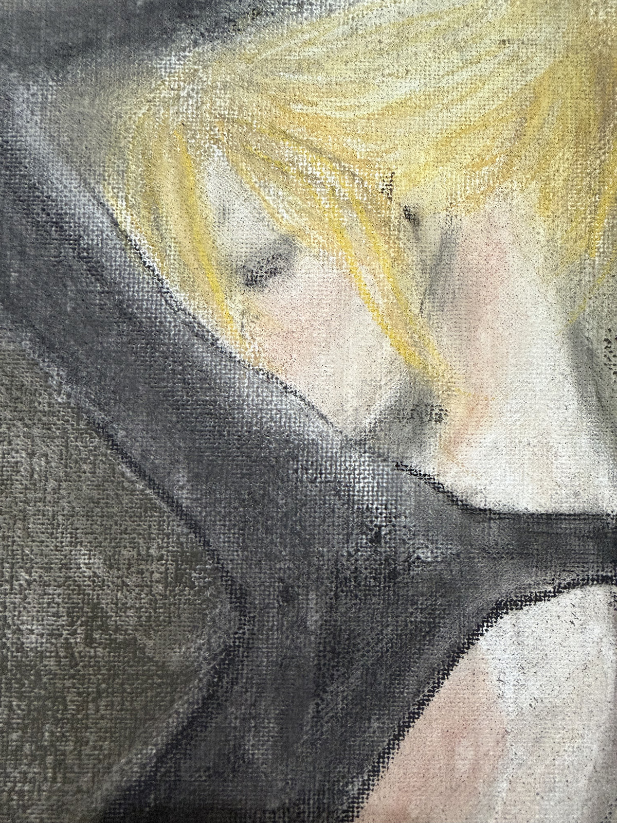 Luna-Peregrino-artist-painter-designer-comissioned-art-work-brazilian-brasileira-transwoman-transartist-Lifeline-collection-bespoke-portraits-Mafalda-Carvalho-2-1