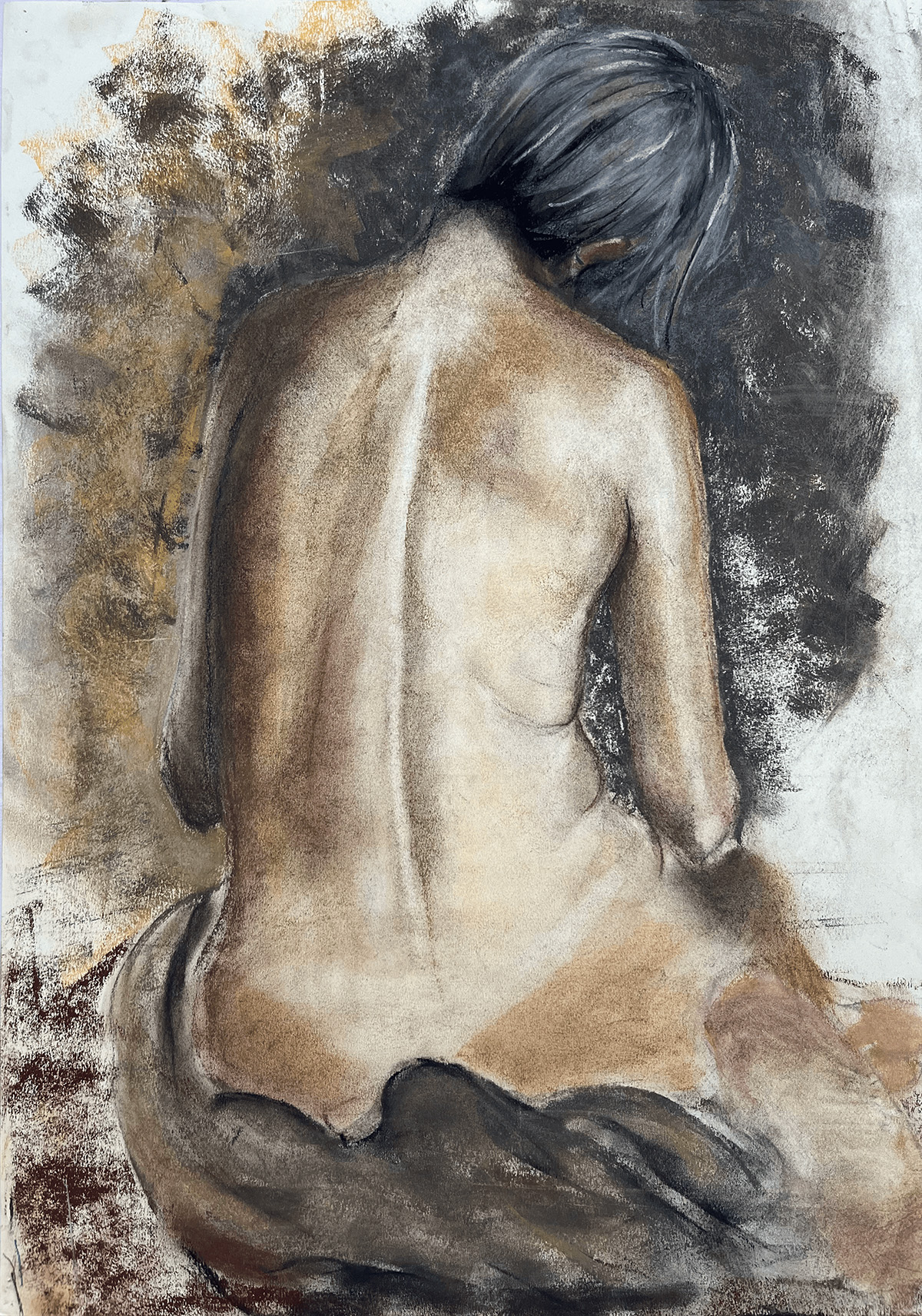 Luna-Peregrino-artist-painter-designer-comissioned-art-work-brazilian-brasileira-transwoman-transartist-Lines-of-identity-collection-Bespoke-Portraits-Jasmin-Brooks-2-1